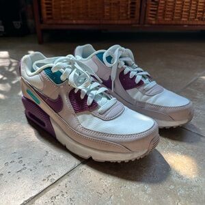 Nike Airmax 90 shoes sneakers multicolor size women’s 7.5 or kids 6Y youths